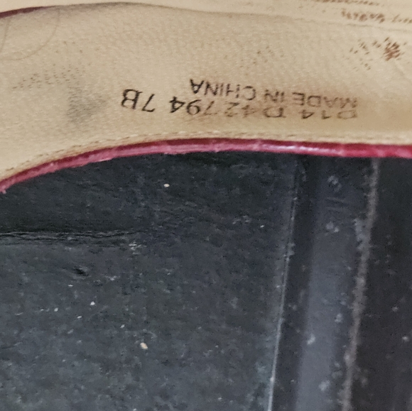 Cole Haan Lizard Print Heels - Picture 6 of 7